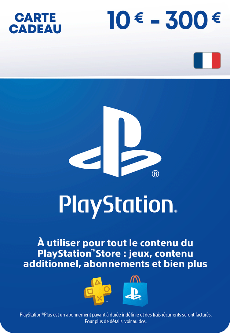 Carte PlayStation 10 €