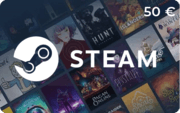 Carte Steam 50 €